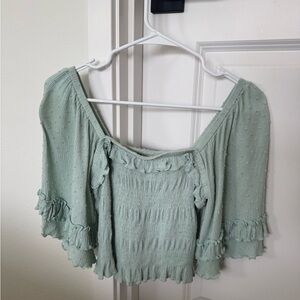 Mint Green Women's Top